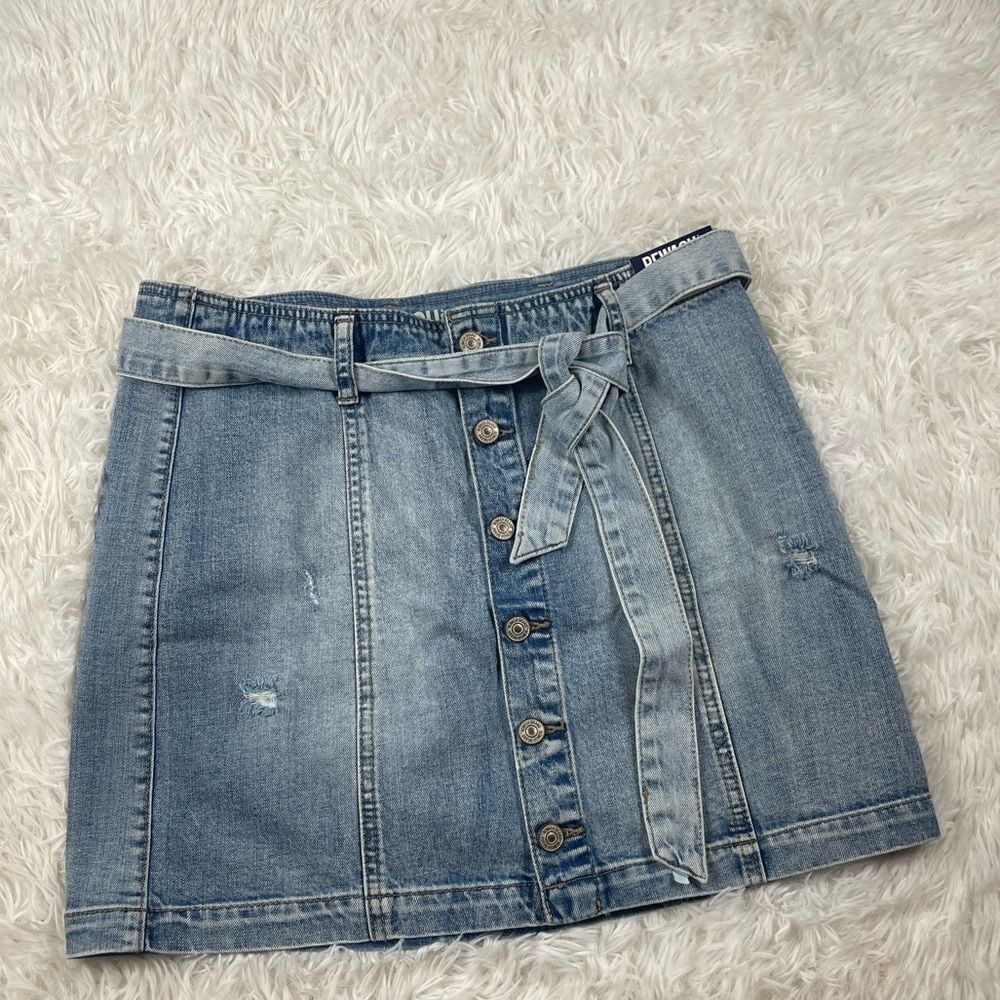 NWT- Rewash Vintage Reunion Denim Mini Skirt